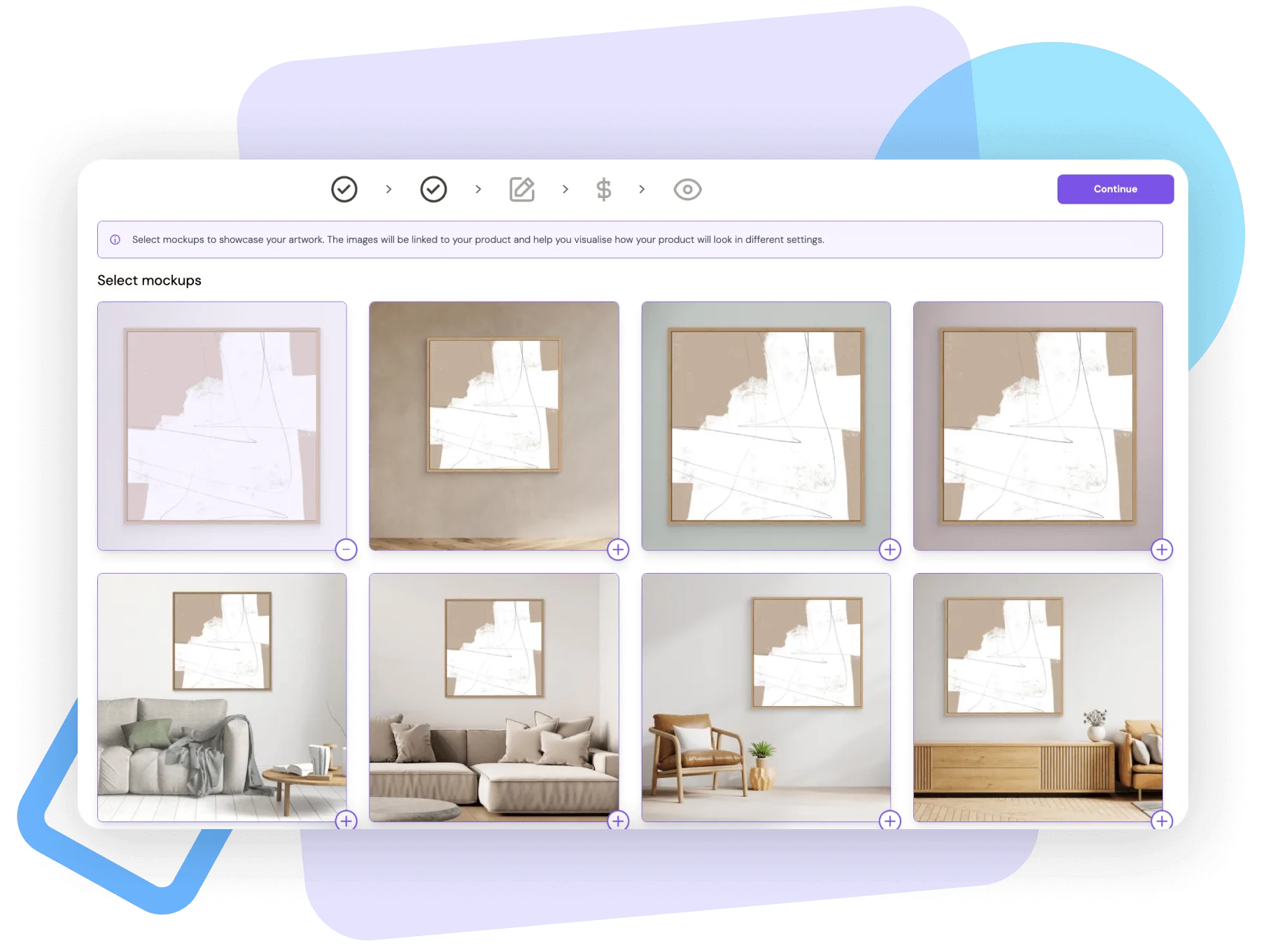 Mockup generator