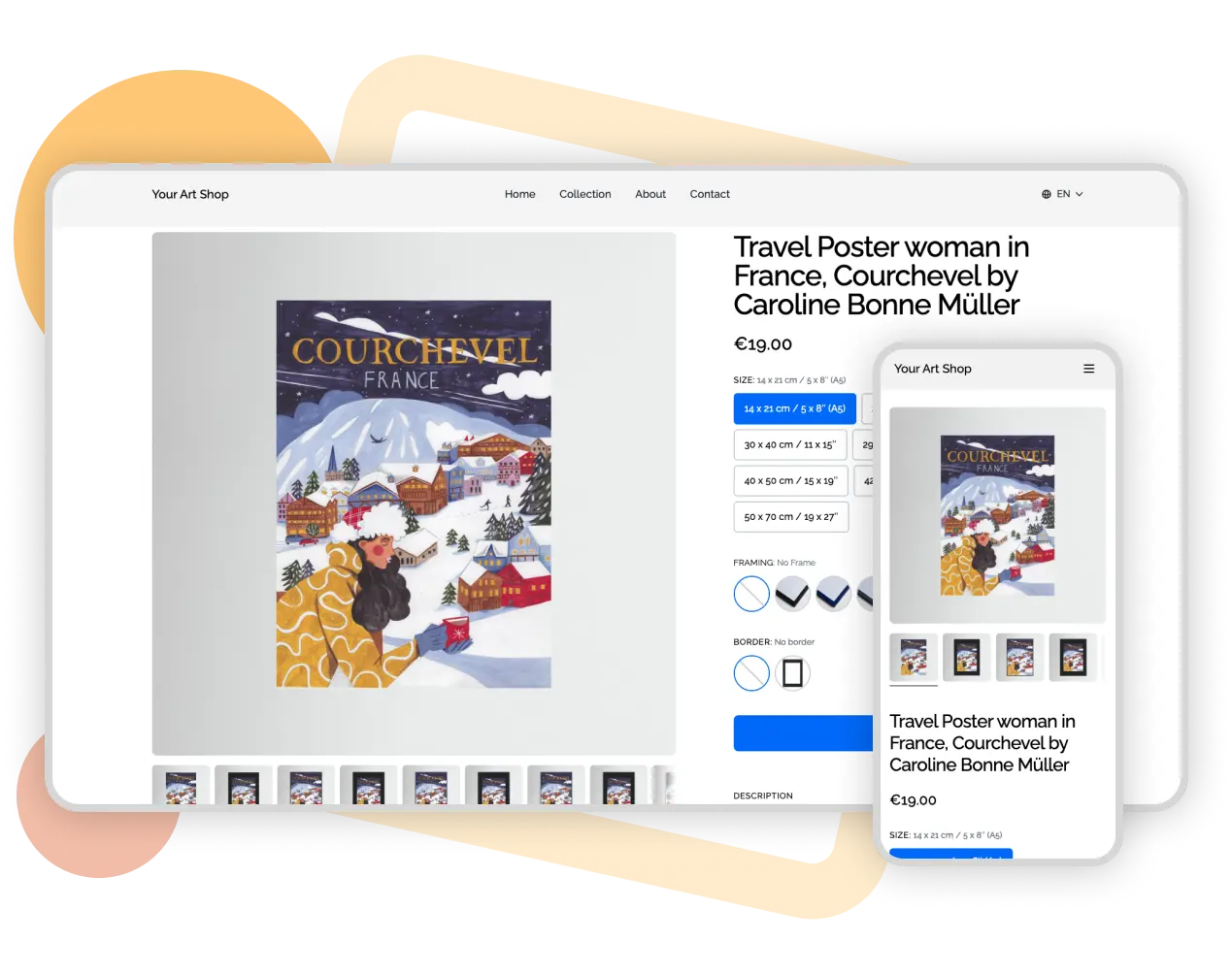 Shop works on all devices